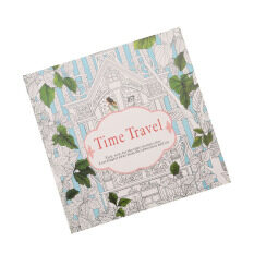 Hanyu Secret Garden Time Travel Coloring Book For Children Adult Relieve Stress Kill Graffiti Painting Drawing 12 Sheets Of Paper Not Cover