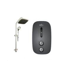 Deka 80 Pro Series Rain Shower Water Heater with DC Inverter Silent Pump (Dark Grey)