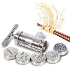 Household Stainless Steel Hand Pressure Noodle Maker With 5 Models Noodle Makers