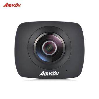 AMKOV AMK200S Panorama Dual Lens WiFi Action Sport Camera 960P LCD Screen TF Card Slot