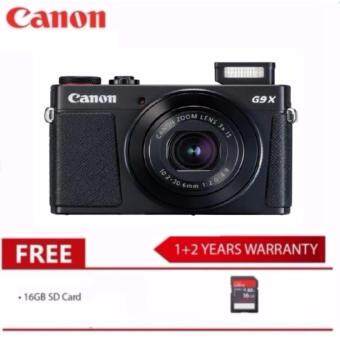 Canon Compact PowerShot G9X MK II 20.2 MP Digital Camera - Black