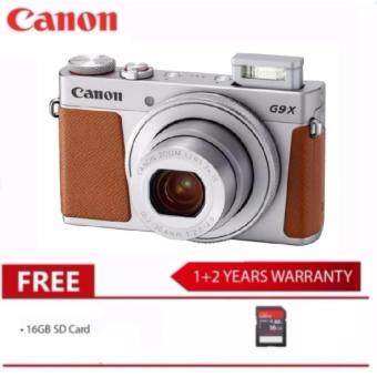 Canon Compact PowerShot G9X MK II 20.2 MP Digital Camera - Silver