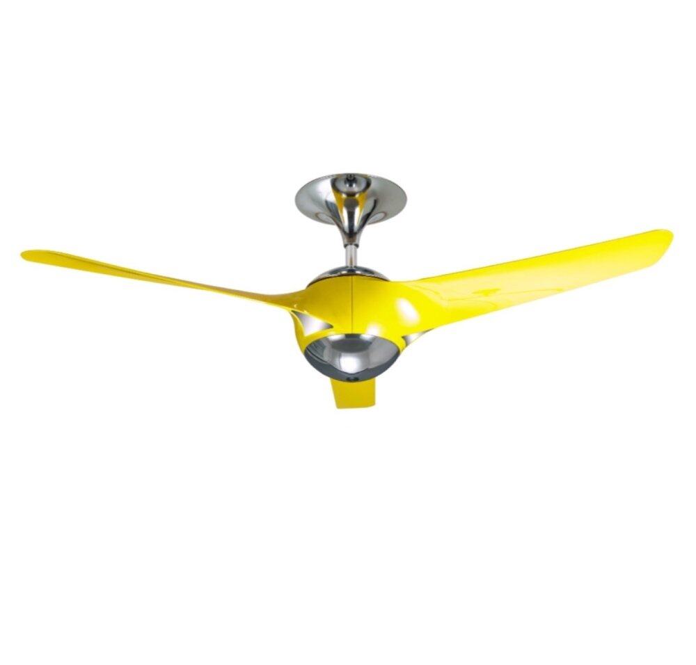 Deka Ev3 Designer 3 Blade Ceiling Fan Yellow Lazada Malaysia