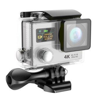 EKEN H8R Ultra-HD 4K 30fps WIFI Sport Action Camera Full HD 1080P 60fps WIFI Sport Video Camera with Dual Screen Remote silver