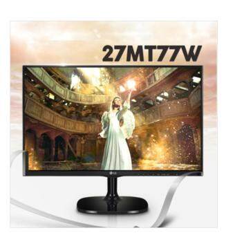 LG 27inch Wide Smart Mirroring Monitor 27MT77W / Wide View Monitor / IPS Monitor / 1920 X 1080 FHD