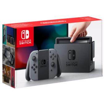 NINTENDO SWITCH CONSOLE (GREY, FREE 2 GAMES + AMIIBOS + SCREEN
PROTECTOR)