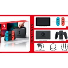 Nintendo Switch Neon Console Bundle With Mario Kart 8 + Pro Controller