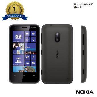 Nokia Lumia 620 1300 mAh 8GB 5MP Black 3.8" Bar Windows Smart Phone 1 BOX