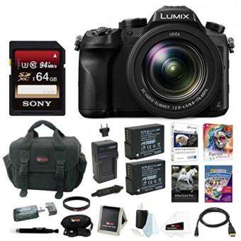 Panasonic LUMIX DMC-FZ2500 Digital Camera, 21.1 Megapixel, 1"
Sensor,4K + 2 Wasabi and 64GB Kit