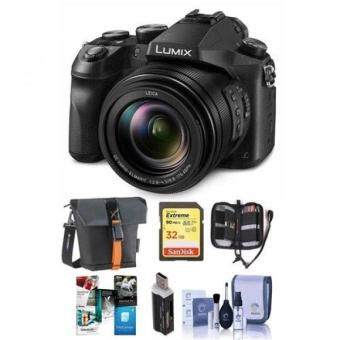 Panasonic Lumix DMC-FZ2500 Digital Camera - Bundle With Camera
Case, 32GB SDHC U3 Card, Memory Wallet, Cleaning Kit, SD Card
Reader, Software Package