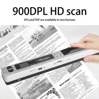 Portable Handheld Mobile Document Scanner Pen Style 900DPI USB 2.0
LCD Display silver