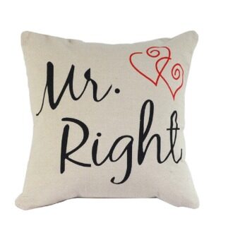 2 PCS Cotton Linen Square Throw Pillow Case Home Car Office Decorative Cushion Cover Pillowcase ...