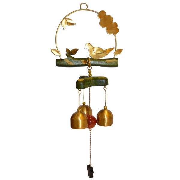 Copper Bells Wind Chimes With Lovely Bird Design Magnetic To Metal Copper Bells Wind Chimes With Lovely Bird Design Magnetic To Metal Wall Deco Display Decoration Lazada Malaysia