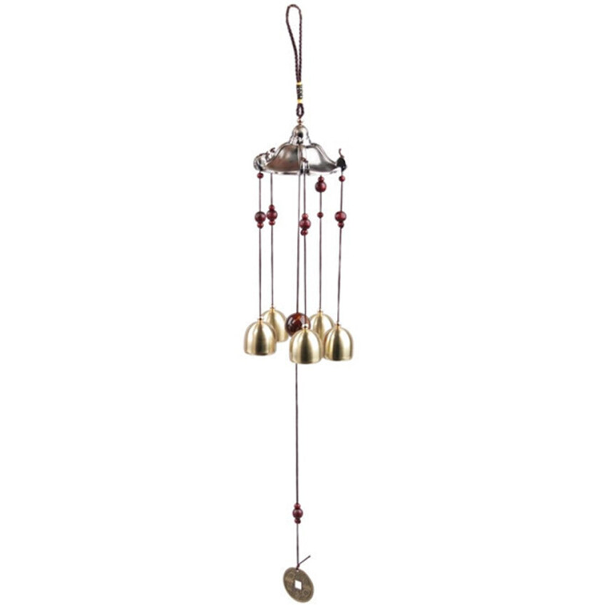 110v 38 Chimes Song Wireless Security Door Bell 1 Digital Remote Outdoor Living Yard Garden 5 Bells Copper Decor