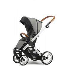 GPL/ Mutsy Evo Urban Nomad Stroller Silver Chassis Light Grey/ship