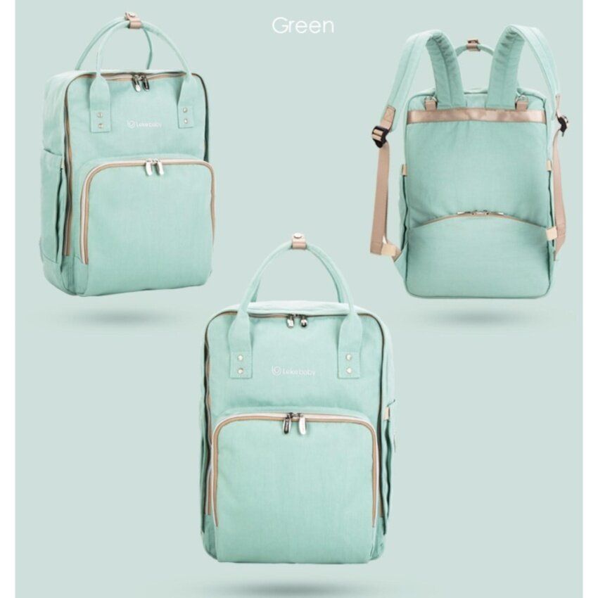 2017 Terjual By LAZADA Indonesia Lihat Toko Update Terbaru Tas Popok, Popok Backpack-kecil (Hijau)-Intl-intl