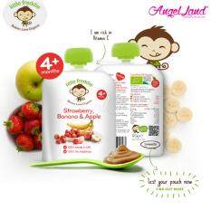 Freddie Pouches 4m+ Strawberry Banana Apple 90g