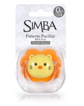 Simba Thumb Shaped Pacifier (0m+)