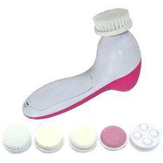 5 in 1 Electric Facial Purifying Cleansing Brush Face and Body Massager Spa Exfoliator Blackhead Removal Beauty Skin Care Equipment Kit