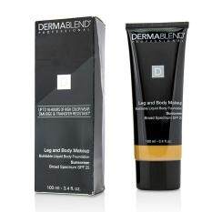 Dermablend Leg Body Buildable Liquid Body Foundation Sunscreen Broad Spectrum SPF 25 - #Medium Golden 40W 100ml