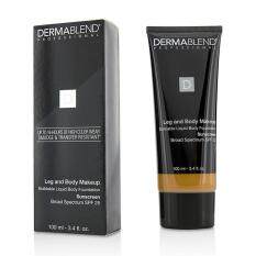 Dermablend Leg Body Buildable Liquid Body Foundation Sunscreen Broad Spectrum SPF 25 - #Tan Golden 65N 100ml