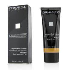 Dermablend Leg Body Buildable Liquid Body Foundation Sunscreen Broad Spectrum SPF 25 - #Tan Honey 45W 100ml