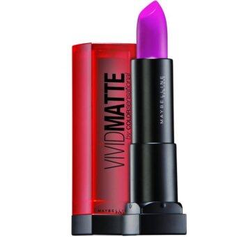Maybelline Creamy Mattes By Sensational MPK06 Lipstick Vivid Matte Vivid #3 Violet Pink