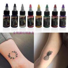 Pattern embroidered micro tattoo pigment small tattoo plant pigment tattoo kit pattern Embroidery Machine pigment Product