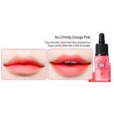 Ink Airy Velvet Flower petals / Airy / Lighter smoother - Pretty Orange Pink