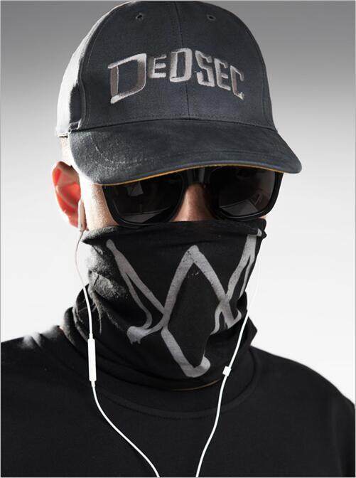 2017 New Arrival Topi Bisbol Snapback Motif Watch Dogs 2-Intl