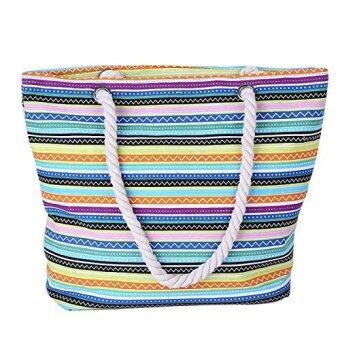 and summer cotton rope handle canvas tote bag and summer cotton rope handle canvas tote bag