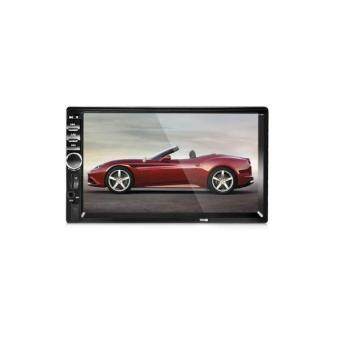 7018B 7 INCH BLUETOOTH V2.0 CAR AUDIO STEREO TOUCH SCREEN MP5
PLAYER SUPPORT TF MMC USB FM RADIO