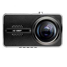 Dual Camera Dash Cam CARSUN V3 Single-Lens Ultrathin 4" Screen Dash Cam Dual Cam Cash Cam 170 Degree Novatek NT96655 WDR Super Night Vision Full HD 1080P G-sensor Parking Mode Black