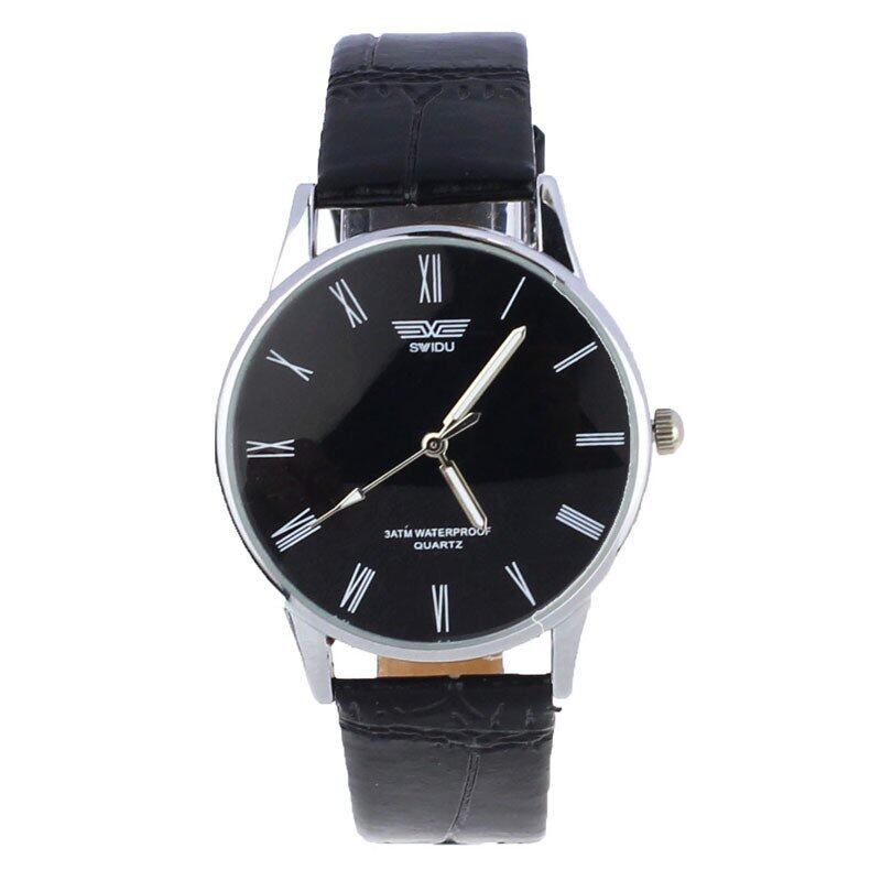 S Watches Thinch - Quartz Clock Leather Wrist Black Lazada s watches thinch quartz clock leather wrist black lazada
