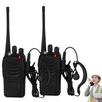 Walkie Talkie UHF 400-470MHZ Portable 2-Way Radio USB
Charger+Earpiece