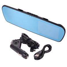 XINDELL 4.3" LCD DVR, Video Dash Cam Recorder, Rearview Mirror, Front Car DVR, Full HD 1080p