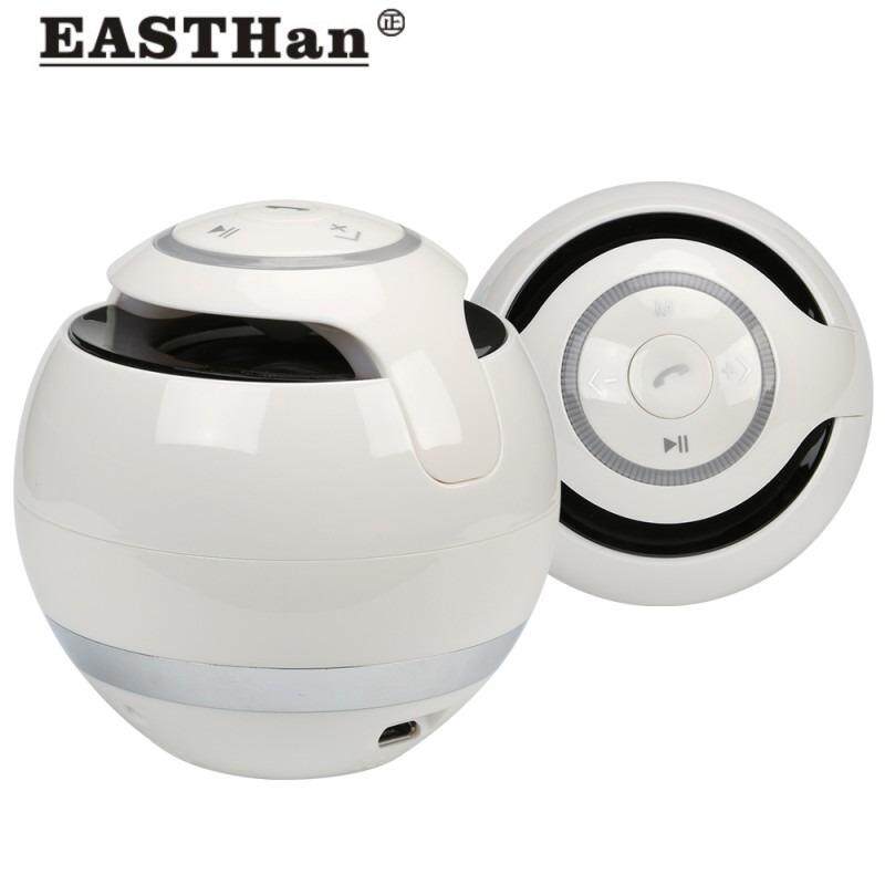 SOUTH RISE EASTHan Bluetooth Speaker Mini Portable Wireless Speaker Soundbar Bass Boombox Sound box with Mic TF Card FM Radio LED Light - intl