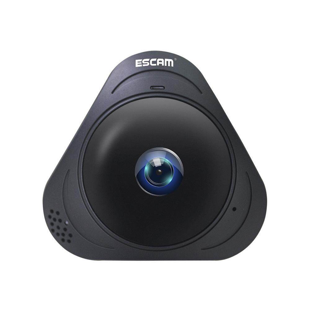 yiokmty ESCAM Q8 360° Rotating Home Security IP Camera Webcam Fisheye HD 960P Internet IR Night Vision Wifi Wireless Office Monitor – intl