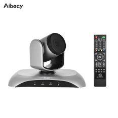 Aibecy 1080P HD USB Video Conference Camera Auto Focus 3X Optical Zoom Auto Scan Plug-N-Play with IR Remote Control – intl