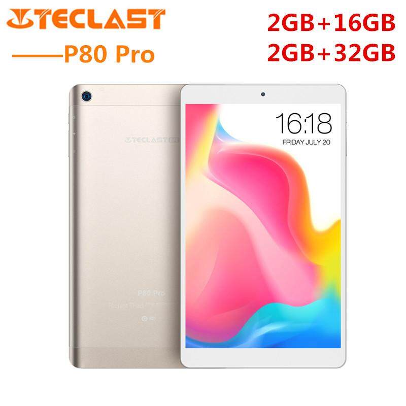Teclast P80 Pro Tablet PC 8.0 inch Android 7.0 MTK8163 Quad Core 1.3GHz 2GB RAM 32GB eMMC ROM Double Cameras Dual WiFi HDMI