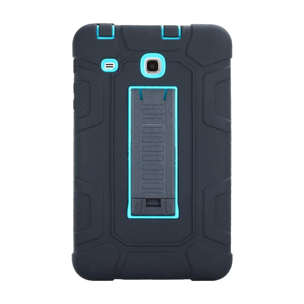 Daftar Harga Samsung Galaxy E8 Termurah Agustus 2019 7 Gdtl Tiga Lapis Kickstand Hibrida Kasar Berat Tugas Anti Guncang Anti-Casing Slip Seluruh Badan PERLINDUNGAN PENUTUP UNTUK Samsung Galaxy Tab E 8.0 (T377/T375) hitam + Biru