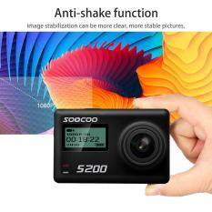 SOOCOO S200 Action Camera Voice Control Ultra HD 4K WiFi Touch LCD Screen – intl