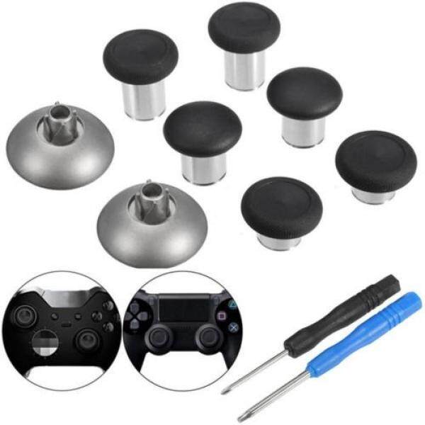 Xbox One Elite Controller Replacement Swap thumbsticks (8 pcs) Fits for PS4 DualShock 4 & Xbox one Controller by E-MODS GAMING® – intl
