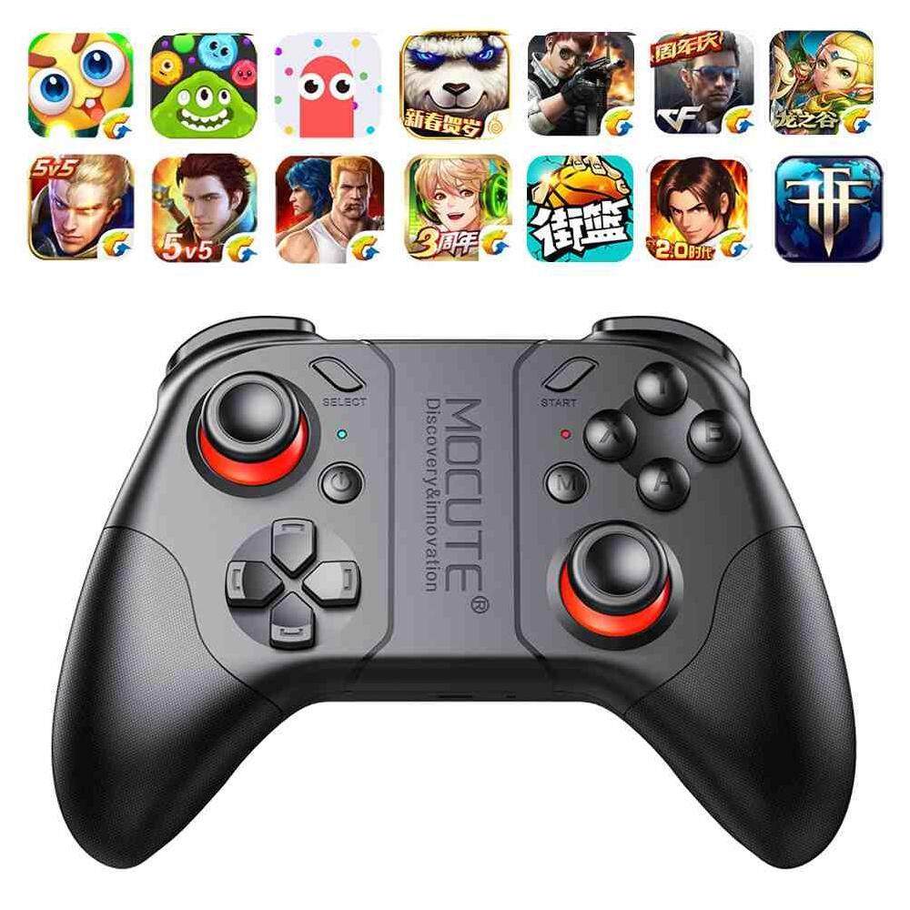 LJAN Wireless Mocute 053 Bluetooth Gamepad Game Controller For Android Phone TV Box Tablet PC - intl