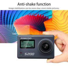 SOOCOO S200 Action Camera Voice Control Ultra HD 4K WiFi Touch LCD Screen – intl