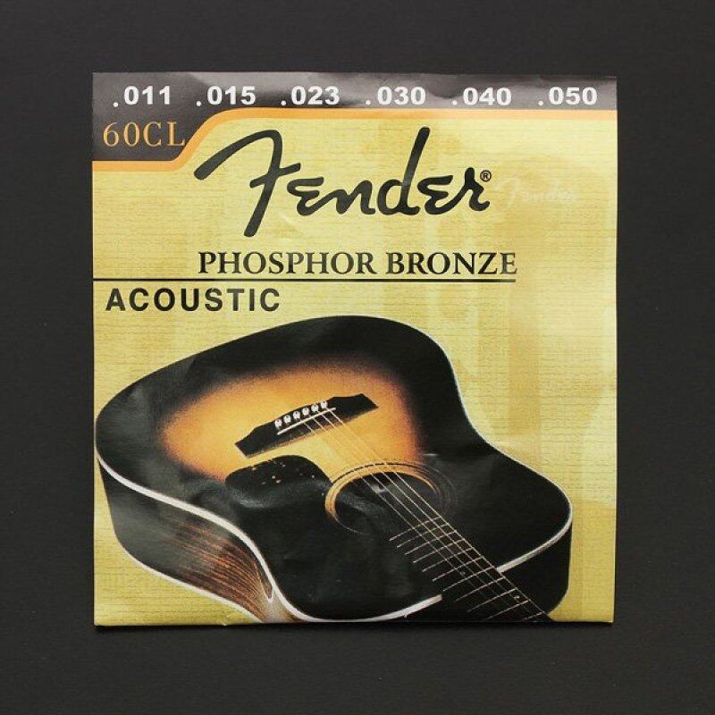 1 Set 60CL (.011-.050) Phosphor Bronze Wound Steel Acoustic Guitar
Strings light New Malaysia