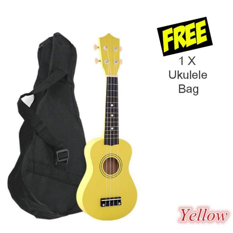 24-inch Color Concert Wooden Ukulele with Bag Malaysia