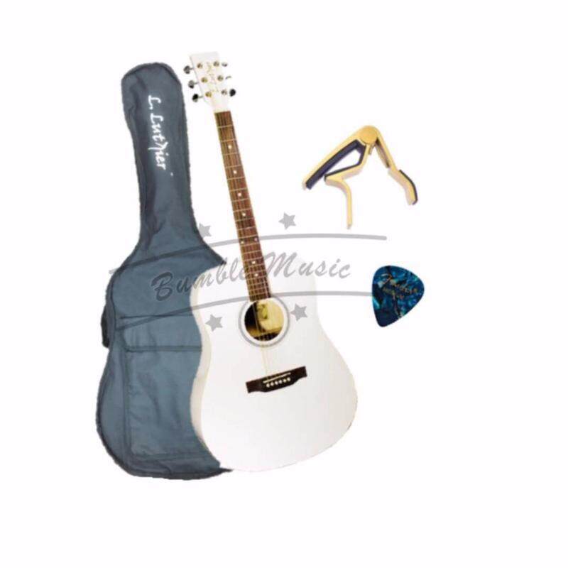 Acoustic Guitar (with EQ) GA20WEQ (white) Malaysia