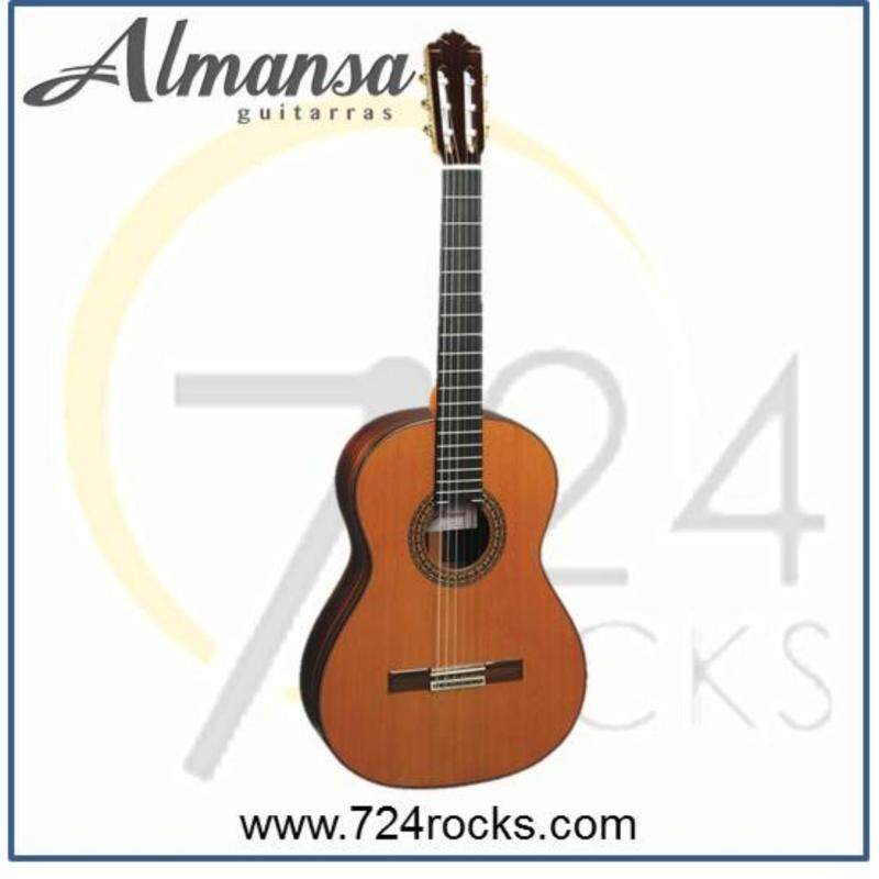 Almansa Spain 457 Full Solid Conservatory Classical Guitar Malaysia