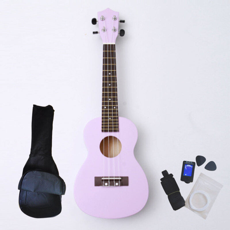 Angesi 23 Inch 12 Colors Ukulele Musical Instrument Hawaiian Small
Guitar (Purple) Malaysia